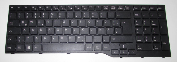 Tastatur f&uuml;r Lifebook E554, E556, E557 in Deutsch, 10KEY w/o TS