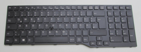 Tastatur f&uuml;r Lifebook E554, E556, E557 in Deutsch, 10KEY w TS